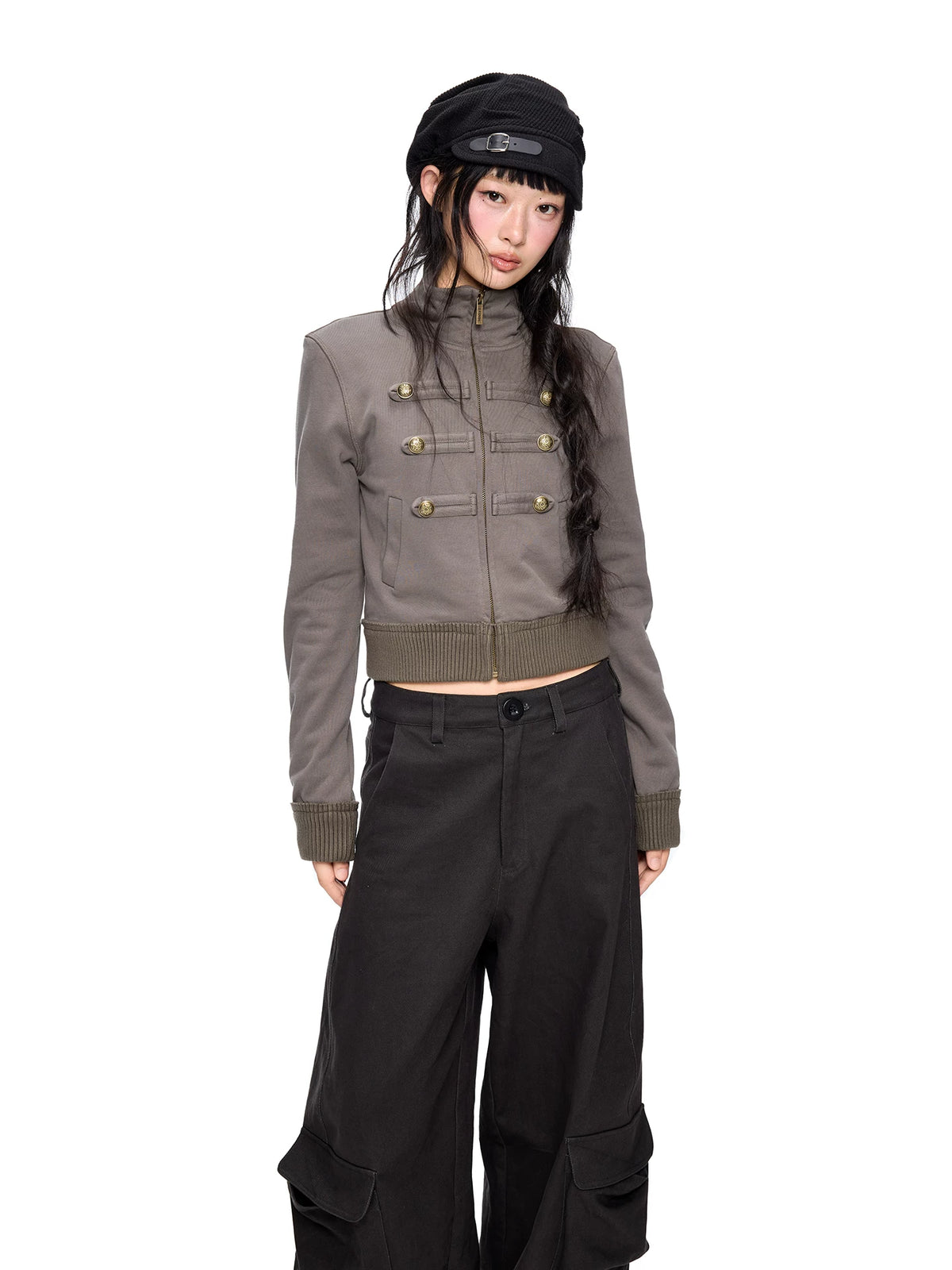 Napoleon Stand Collar Jacket