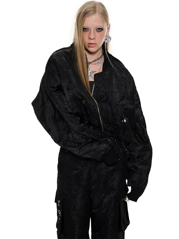 Black & Green Reversible Jacket