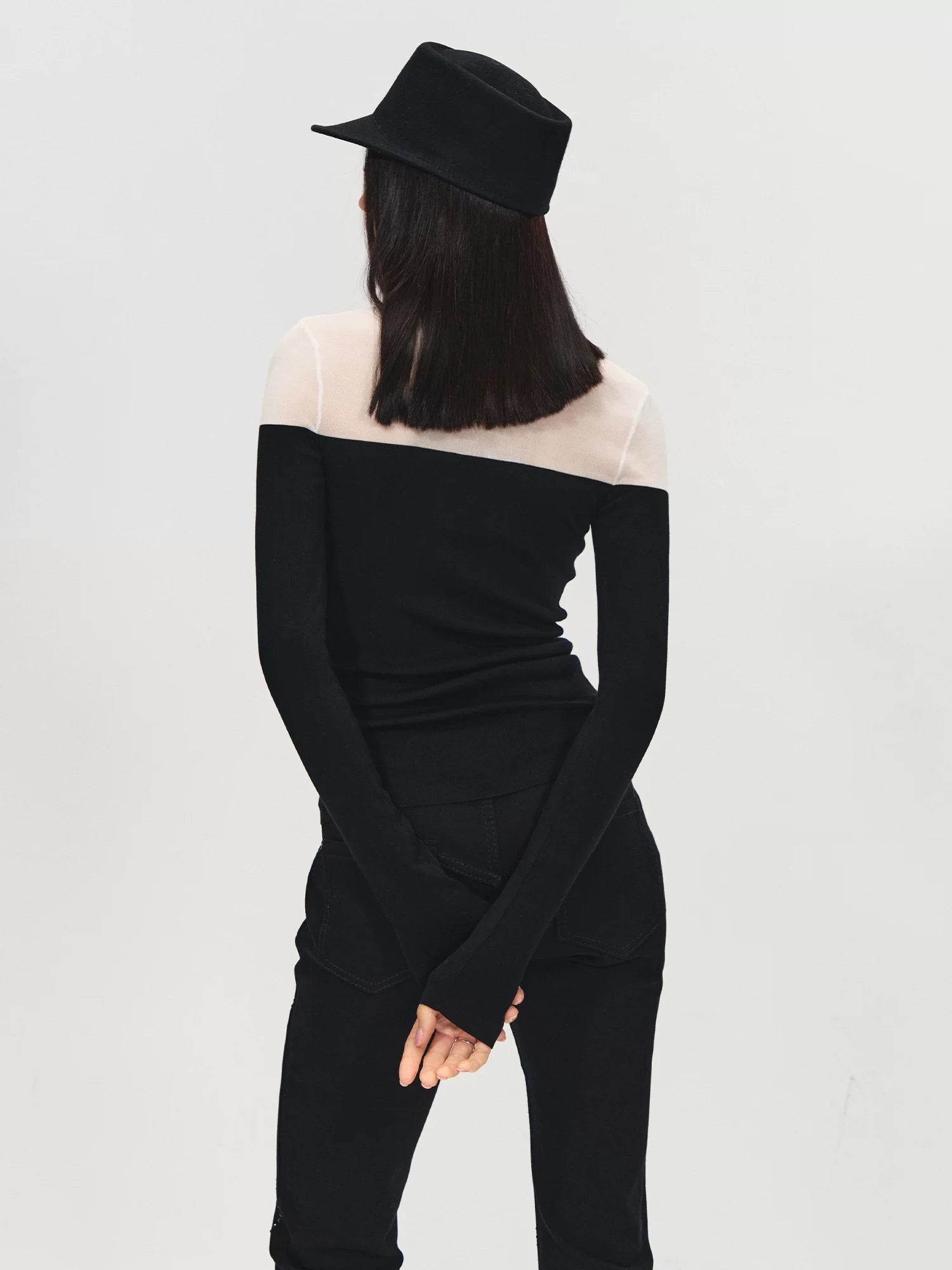 Lyocell Silk Layered Base Top