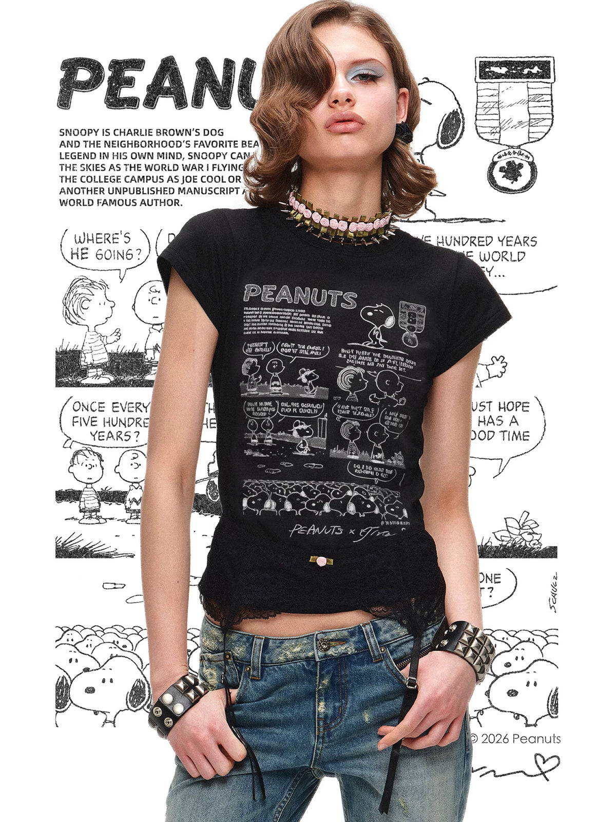 Snoopy Slim T-shirt