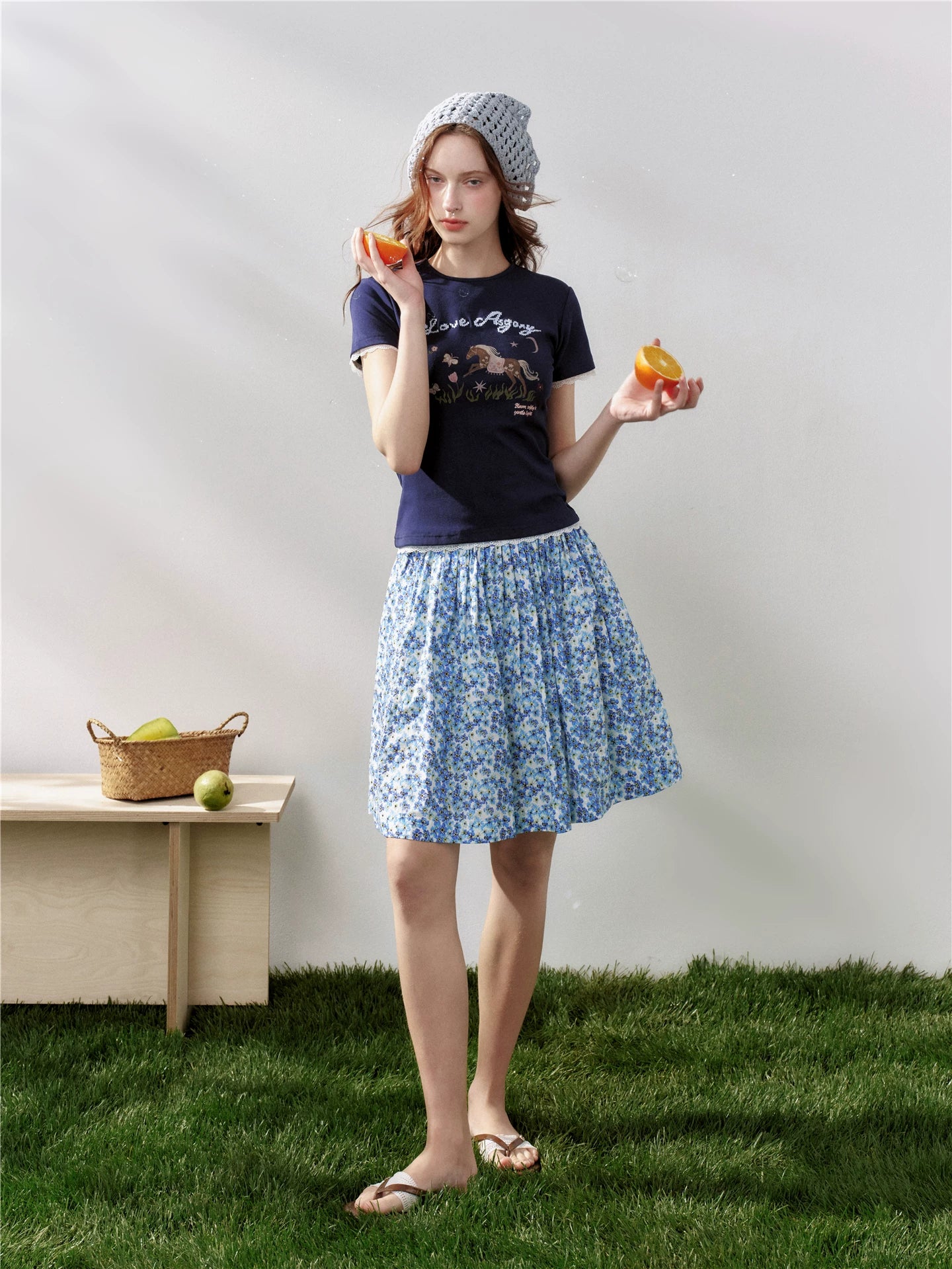 Embroidered Graphic T-shirt