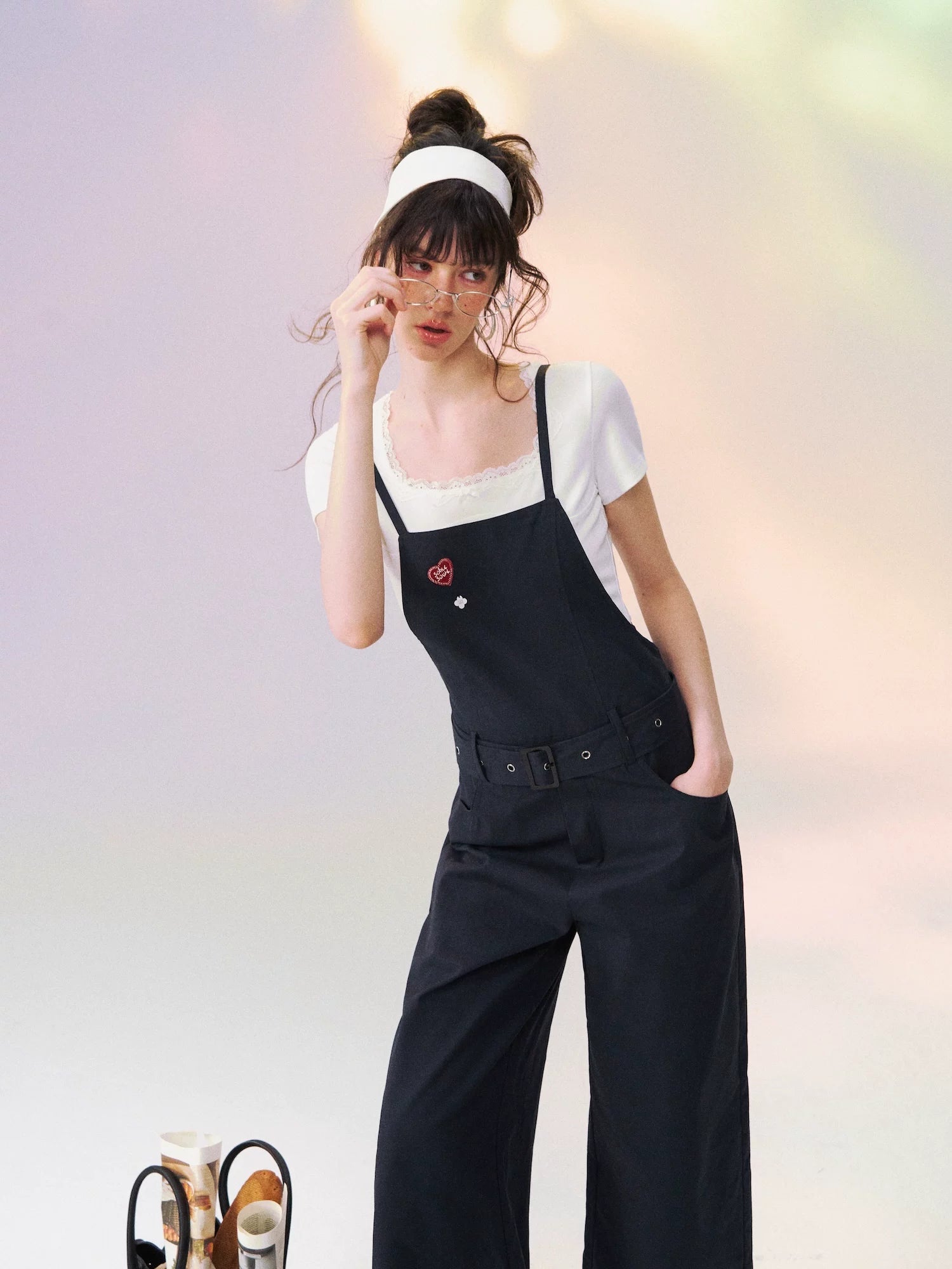 Vintage Relaxed Overall Pants