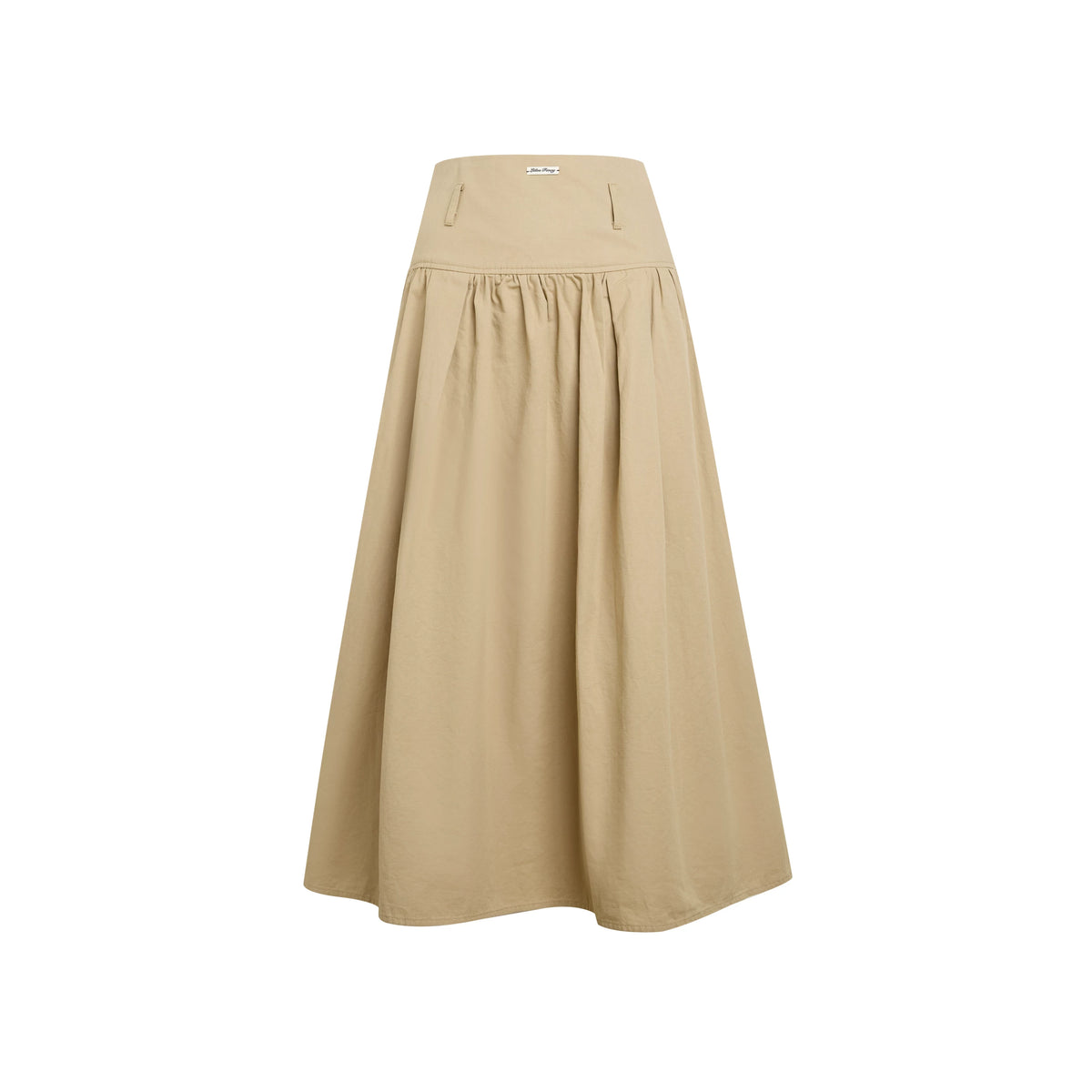 High Waist A Line Skirt