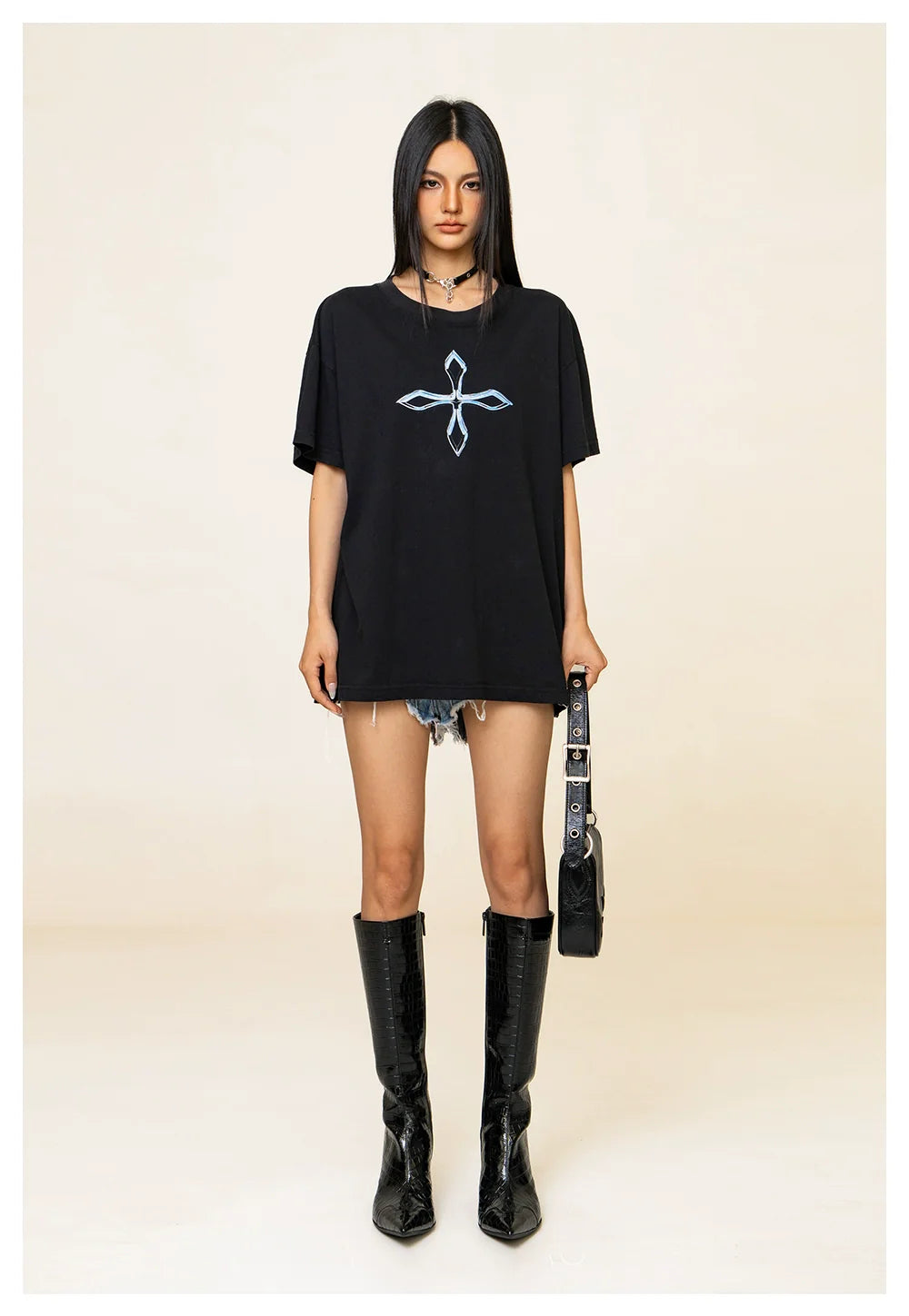 Compass Cross Vintage Tee