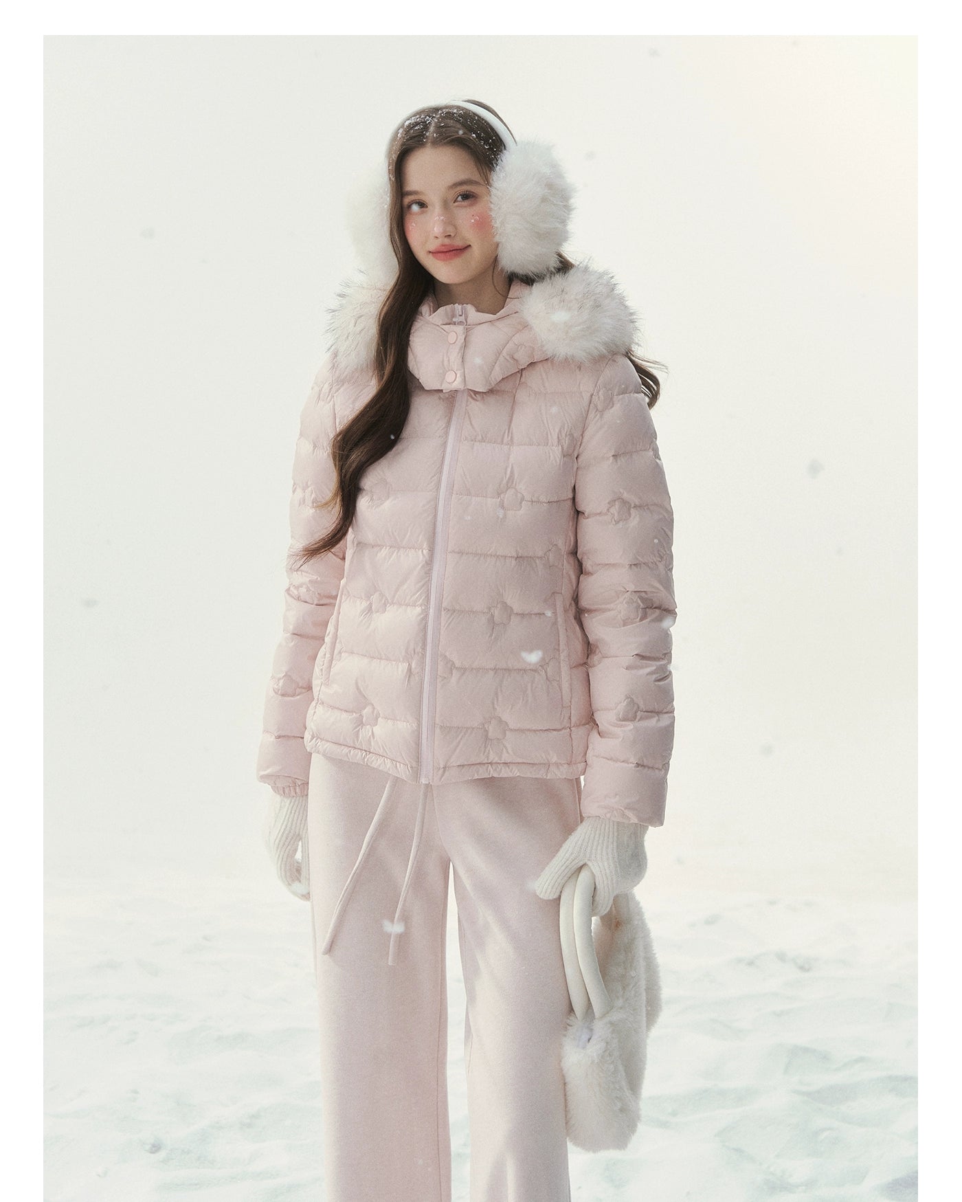 Quilted Dream Embossed Down Jacket