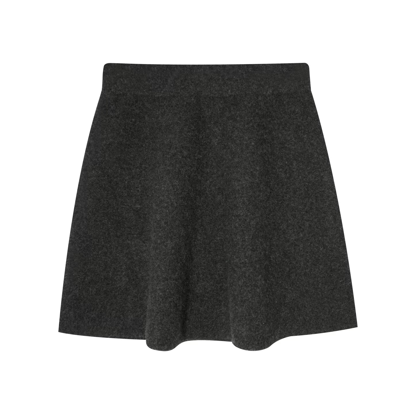 Wool-Blend Zip-Up Knit Jacket Set