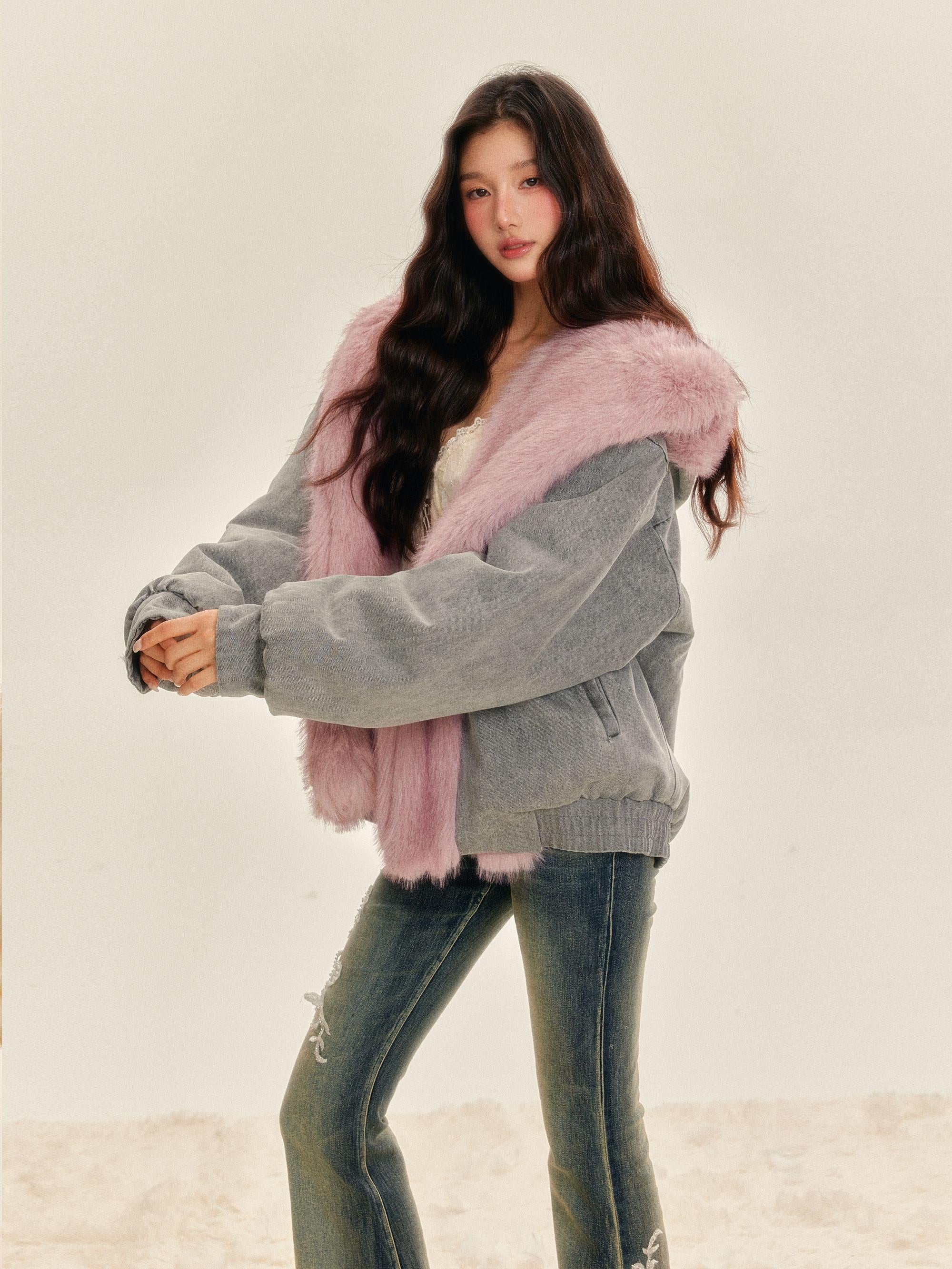 Double-Sided Warm Eco-Friendly Fur Coat