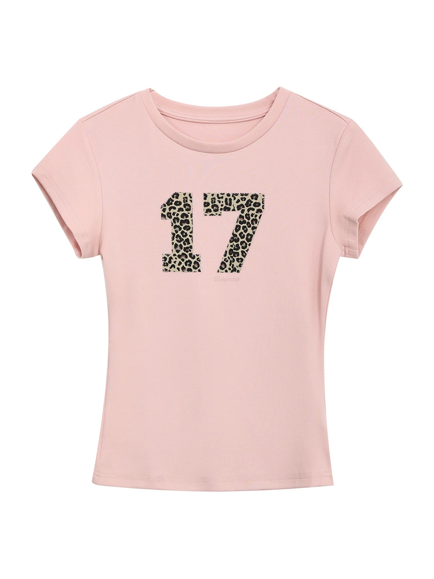 Pink Leopard Print Tee