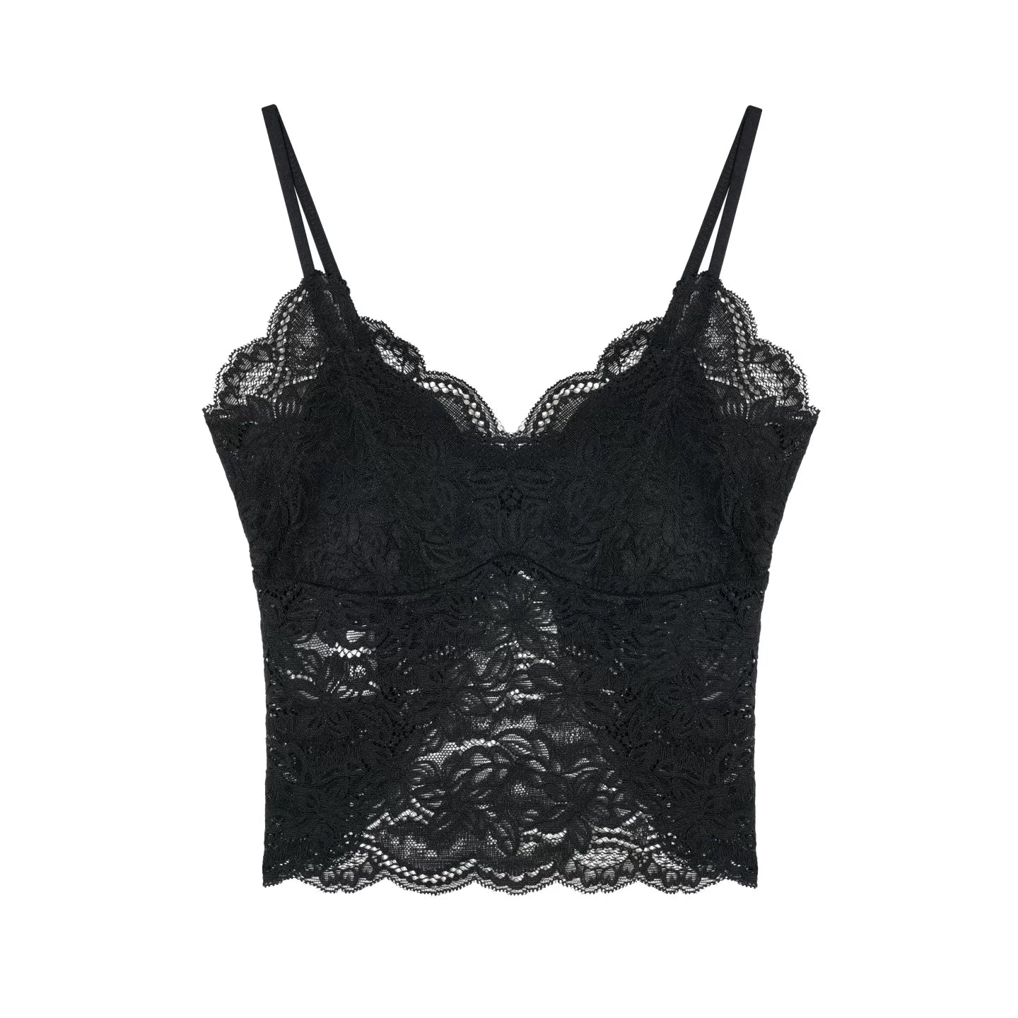 Lace V-Neck Padded Camisole