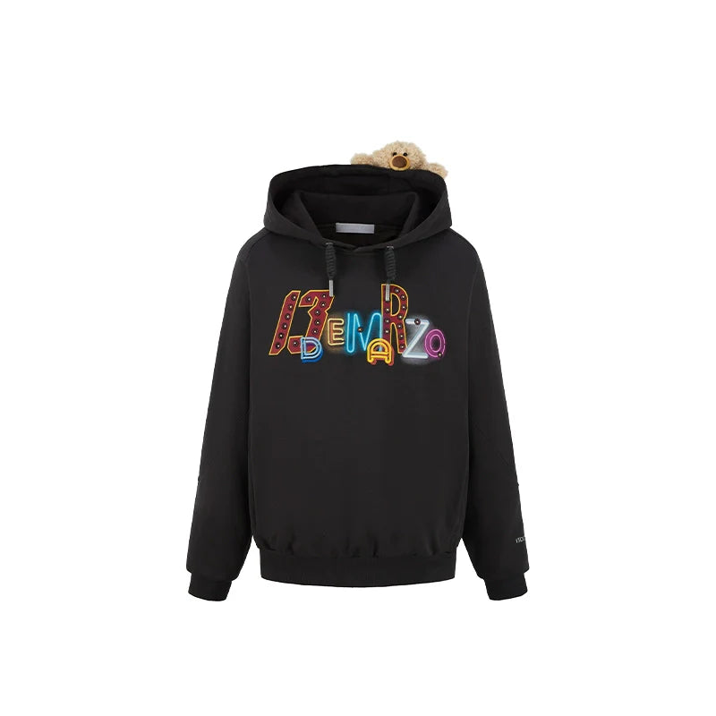 Bear Neon Light Hoodie