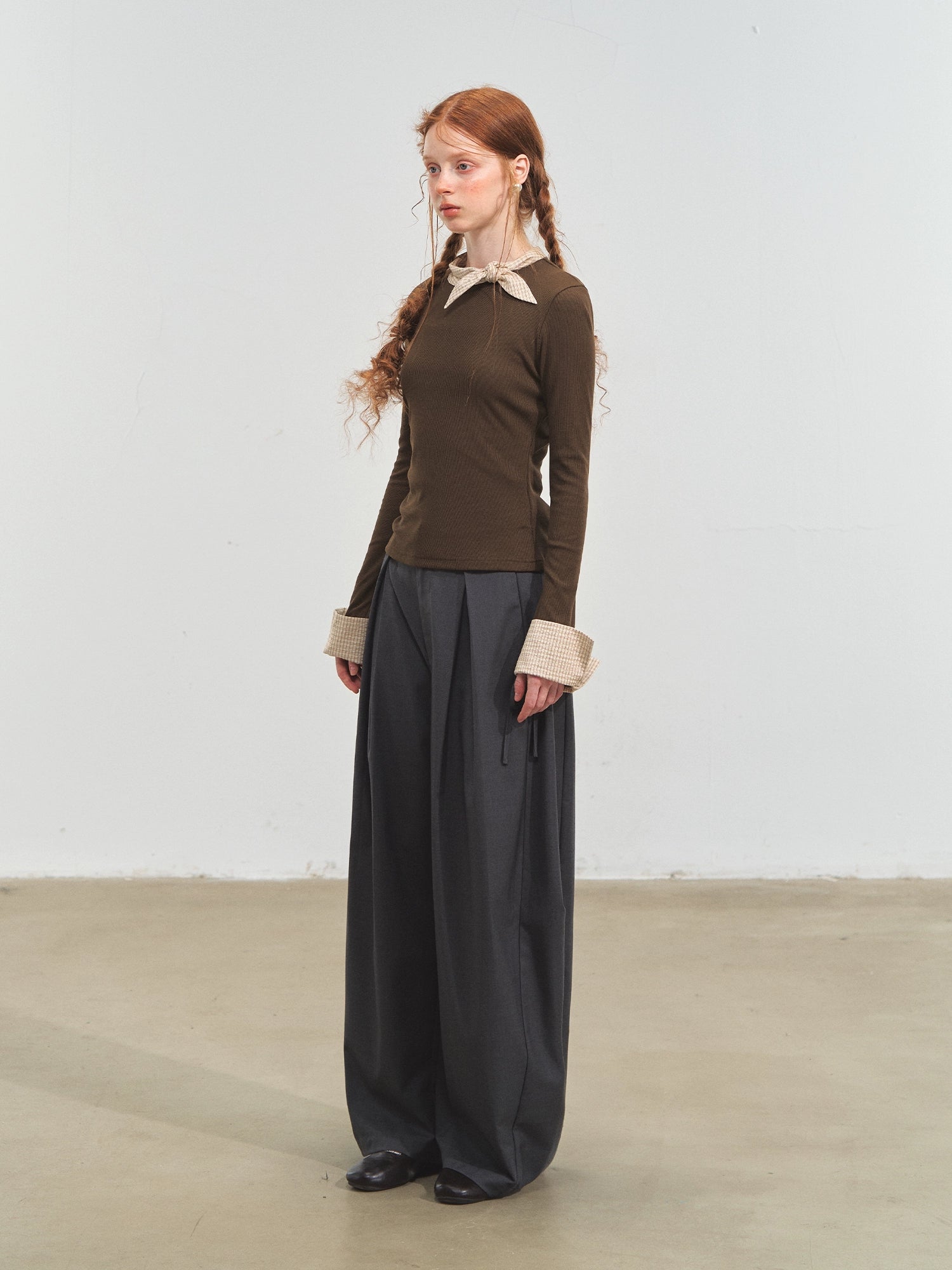Bow-tie Slim Fit Base Shirt