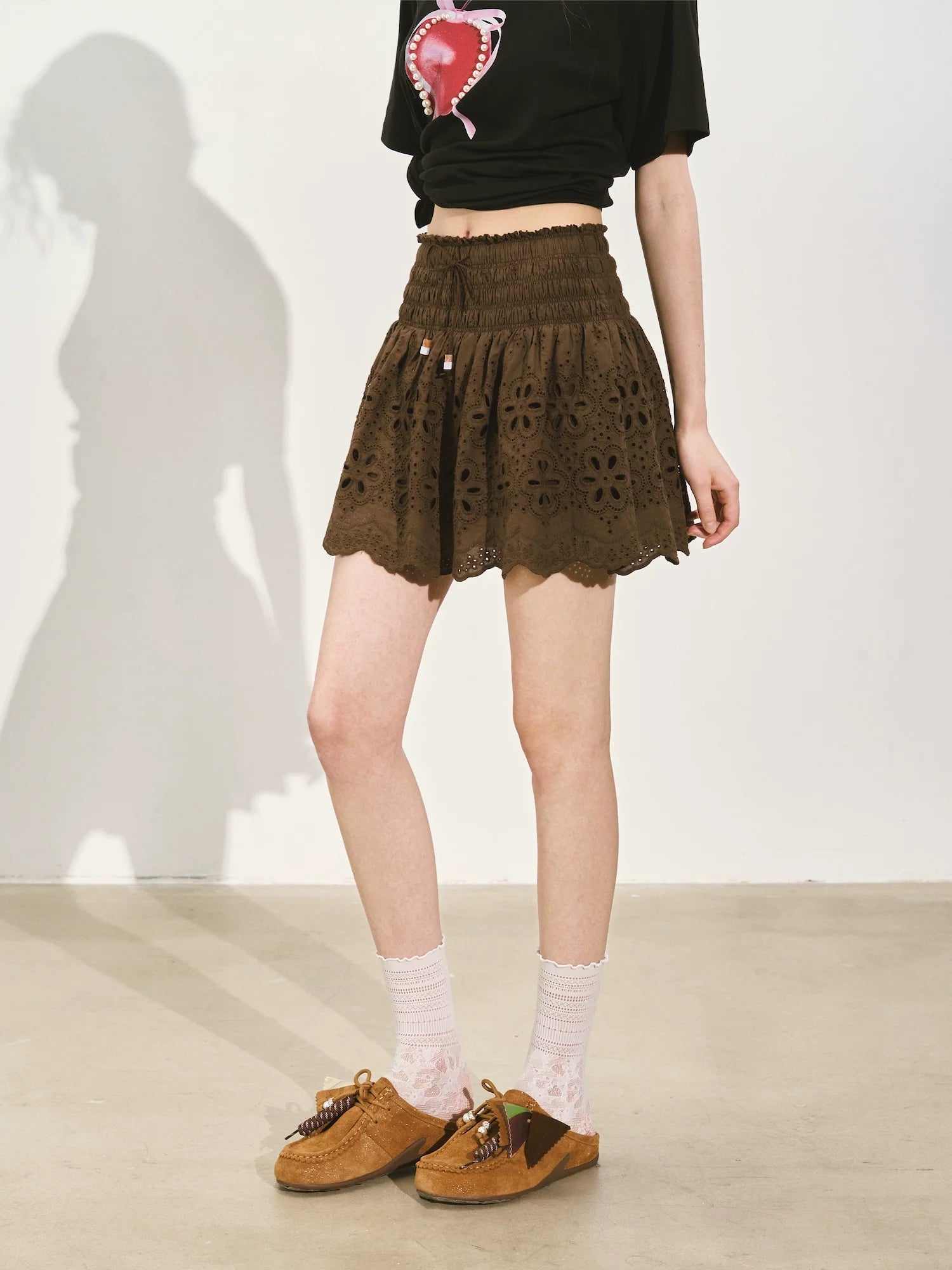 Vacation-Style Sleeveless Top & Skirt Set