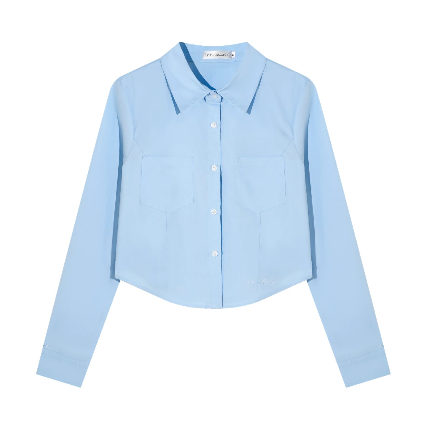 Solid Embroidered Shirt