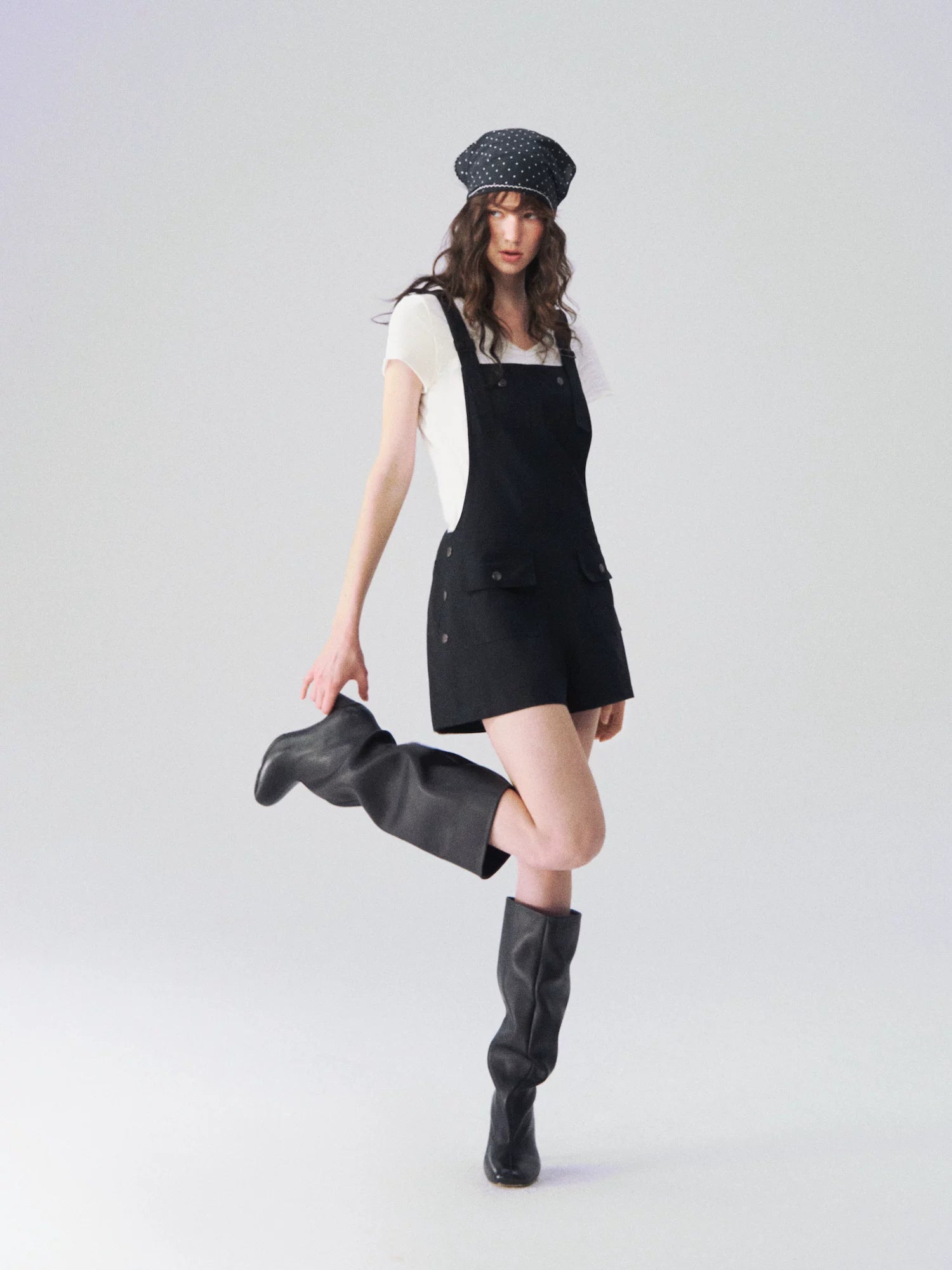 Linen Cargo Overalls