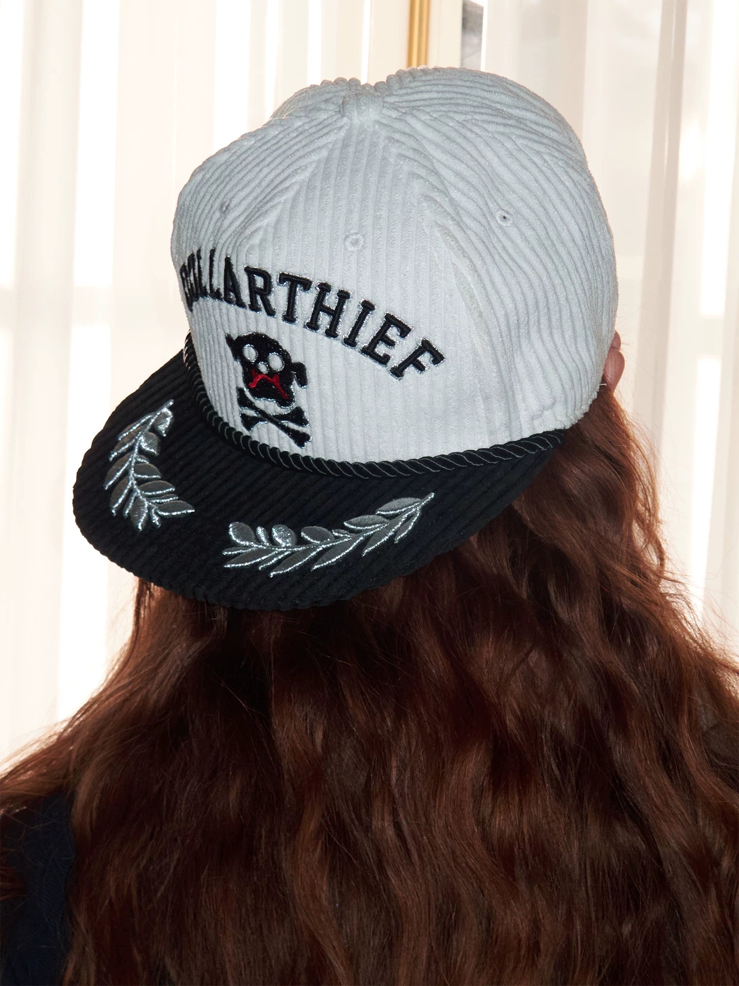 Corduroy Embroidered Baseball Cap