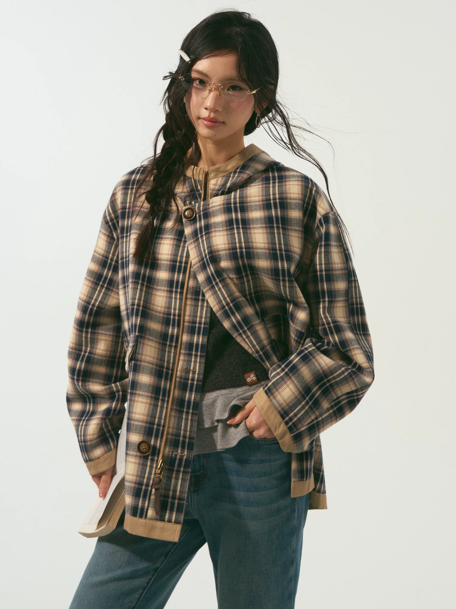 Reversible Hooded Jacket