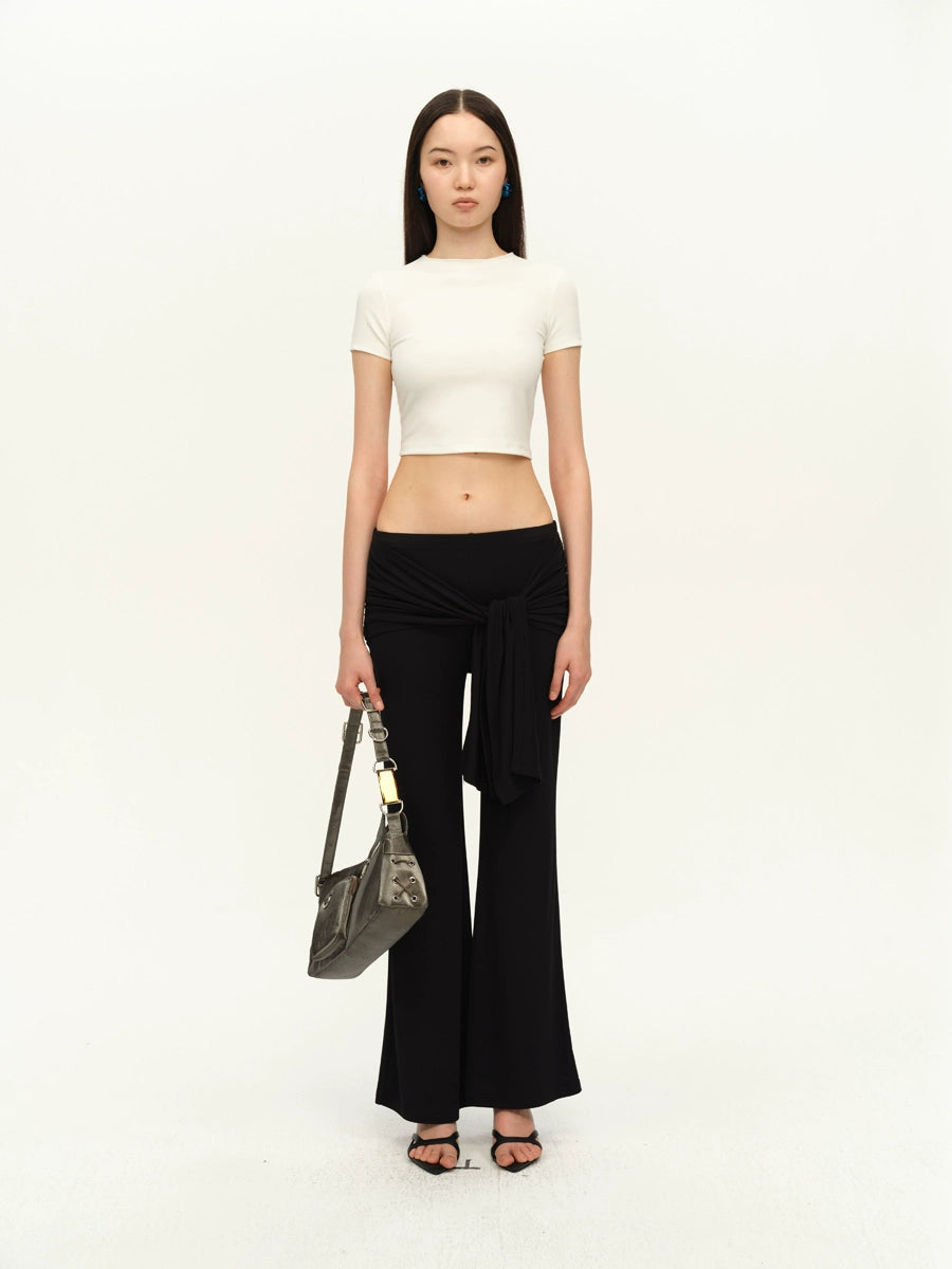 Backless D-Buckle Two-Piece Set