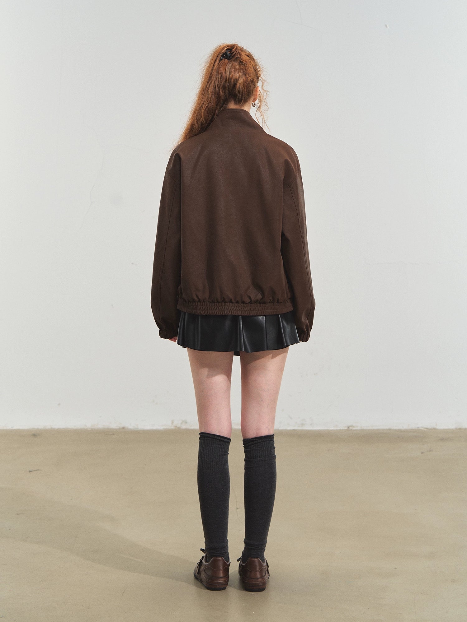 Reversible Vintage Stand-Collar Jacket