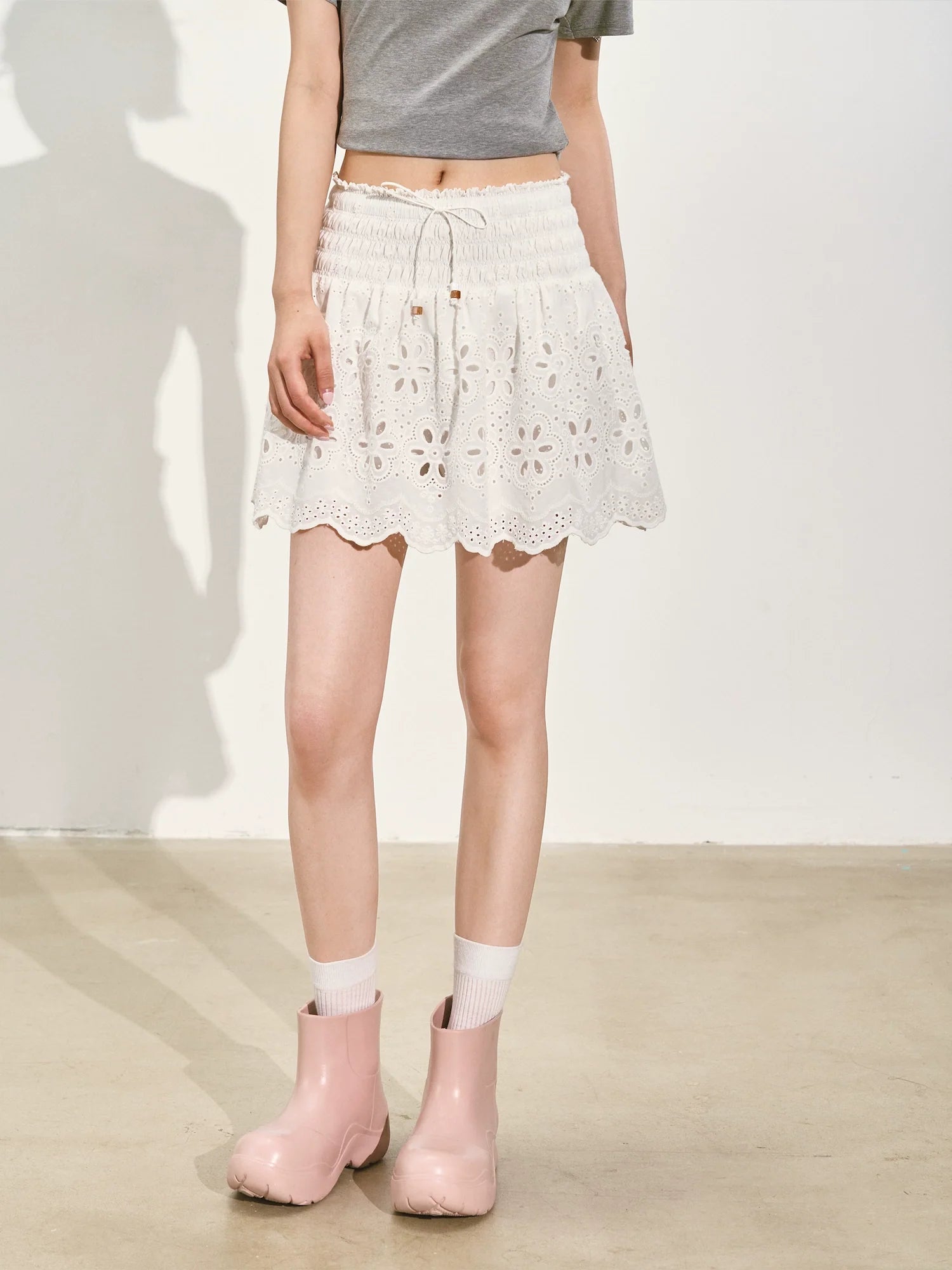 Vacation-Style Sleeveless Top & Skirt Set