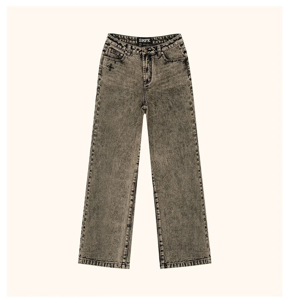 Compass Classic Wide Leg Flared Jeans