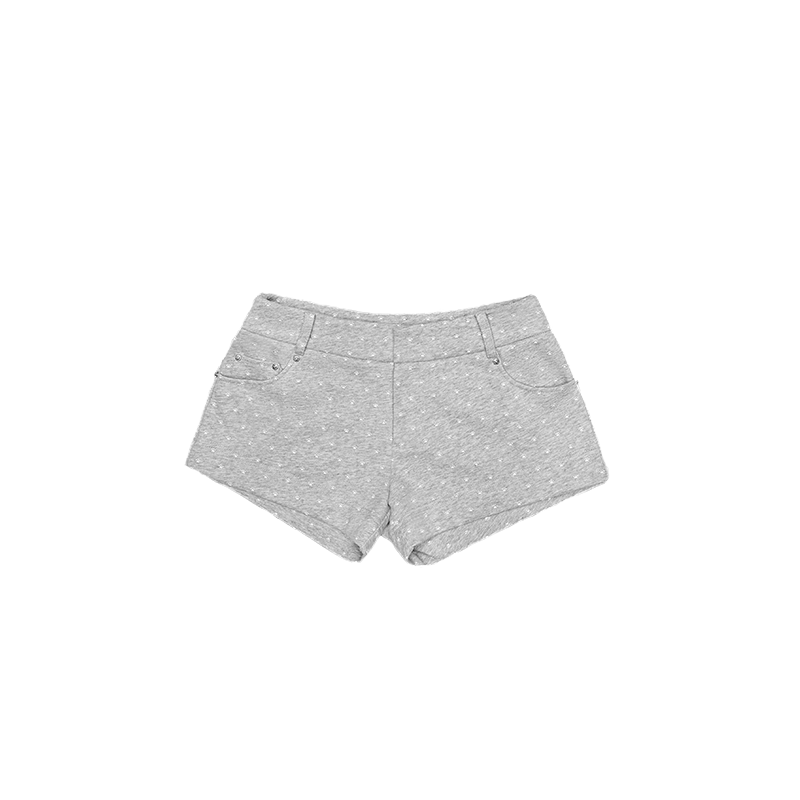 Cat Paw Polka Dot Sweatshorts