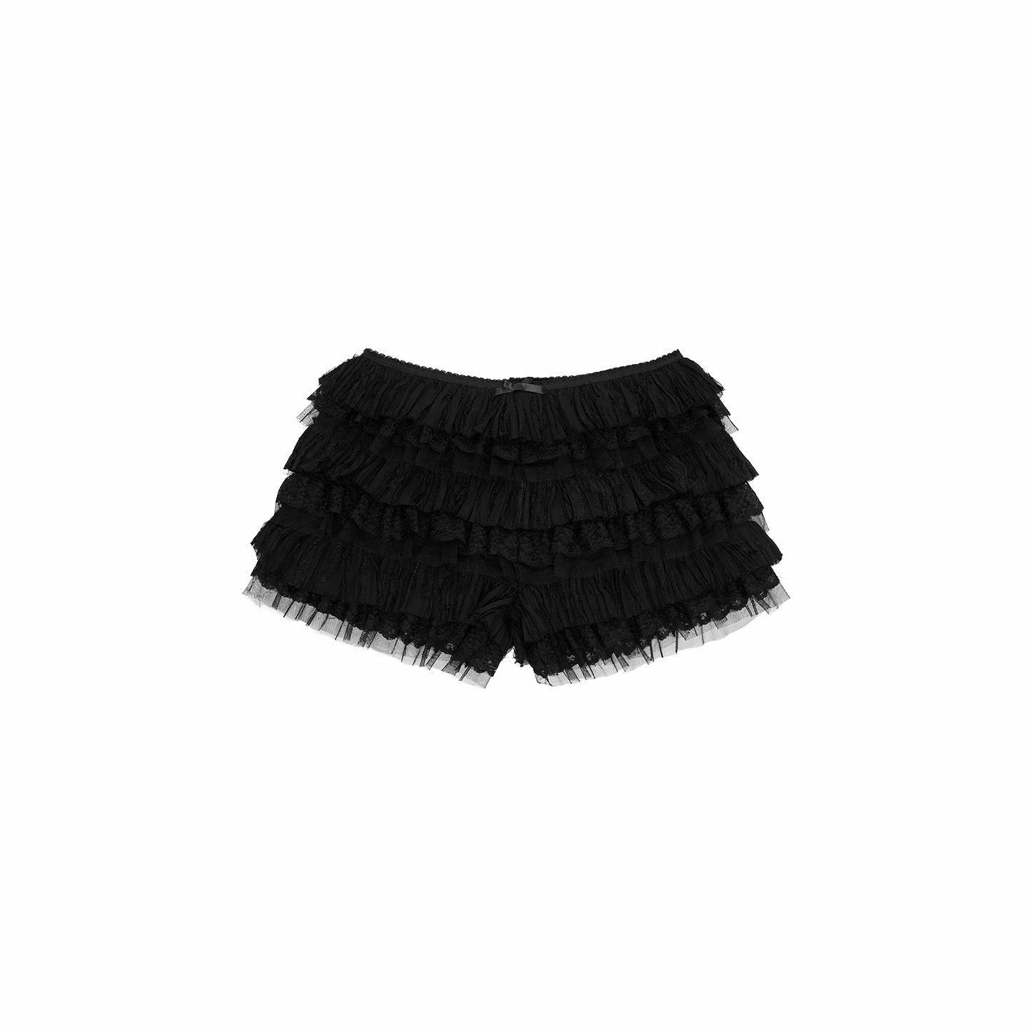 Tiered Chiffon Cake Shorts