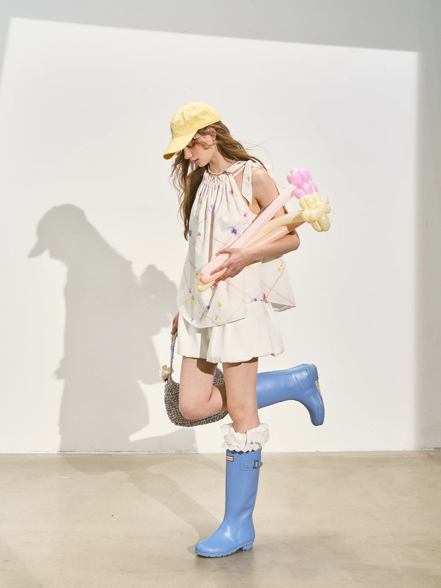 Halter Neck Sling Outer - wear Dress