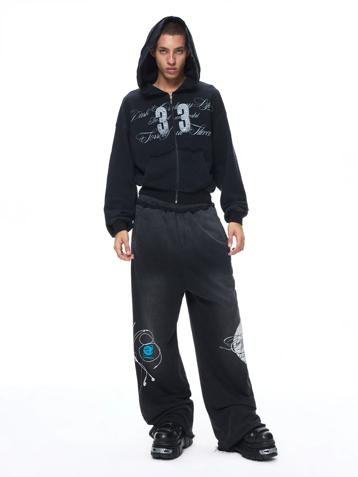 Vintage Graphic Street Sweatpants