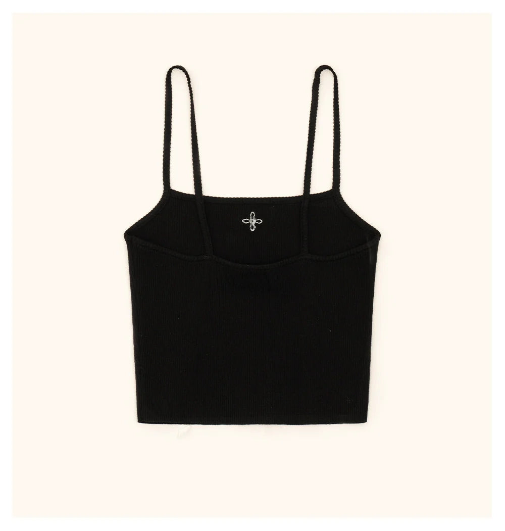 Compass Cruciferous Knitted Tank Top