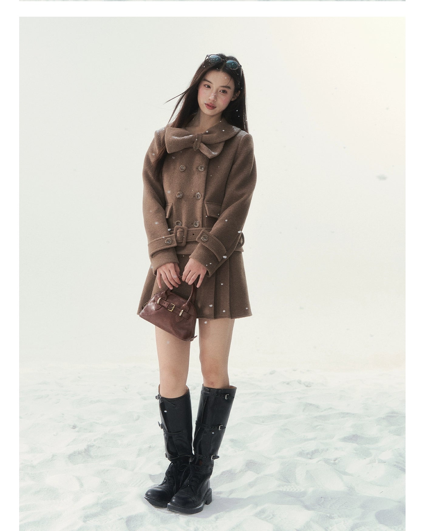 Vintage Double-Breasted Overcoat