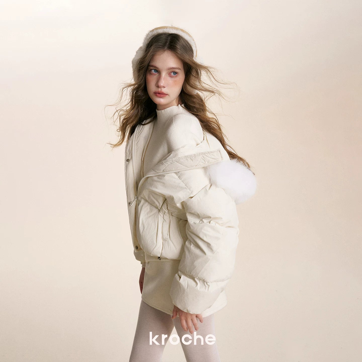 Detachable Fur Down Jacket