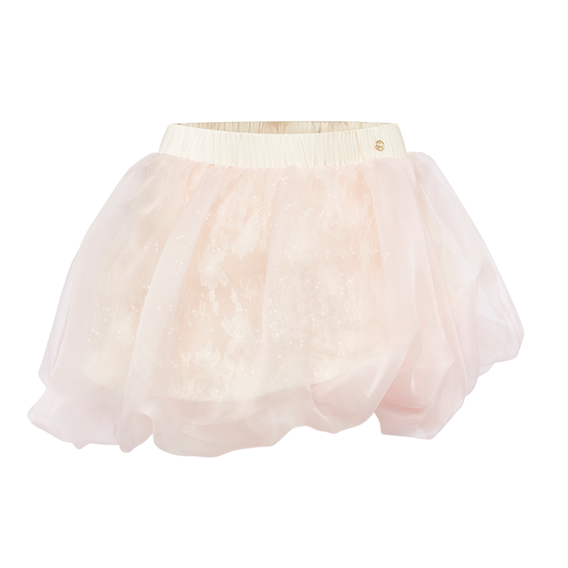 Berry Irregular Design V-Neck Bustier & Skirt Set