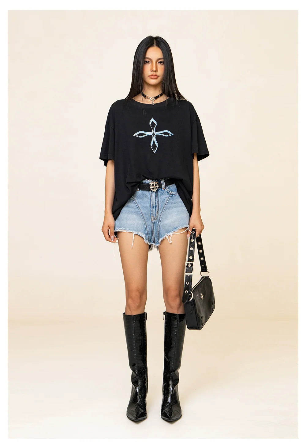 Compass Cross Vintage Tee