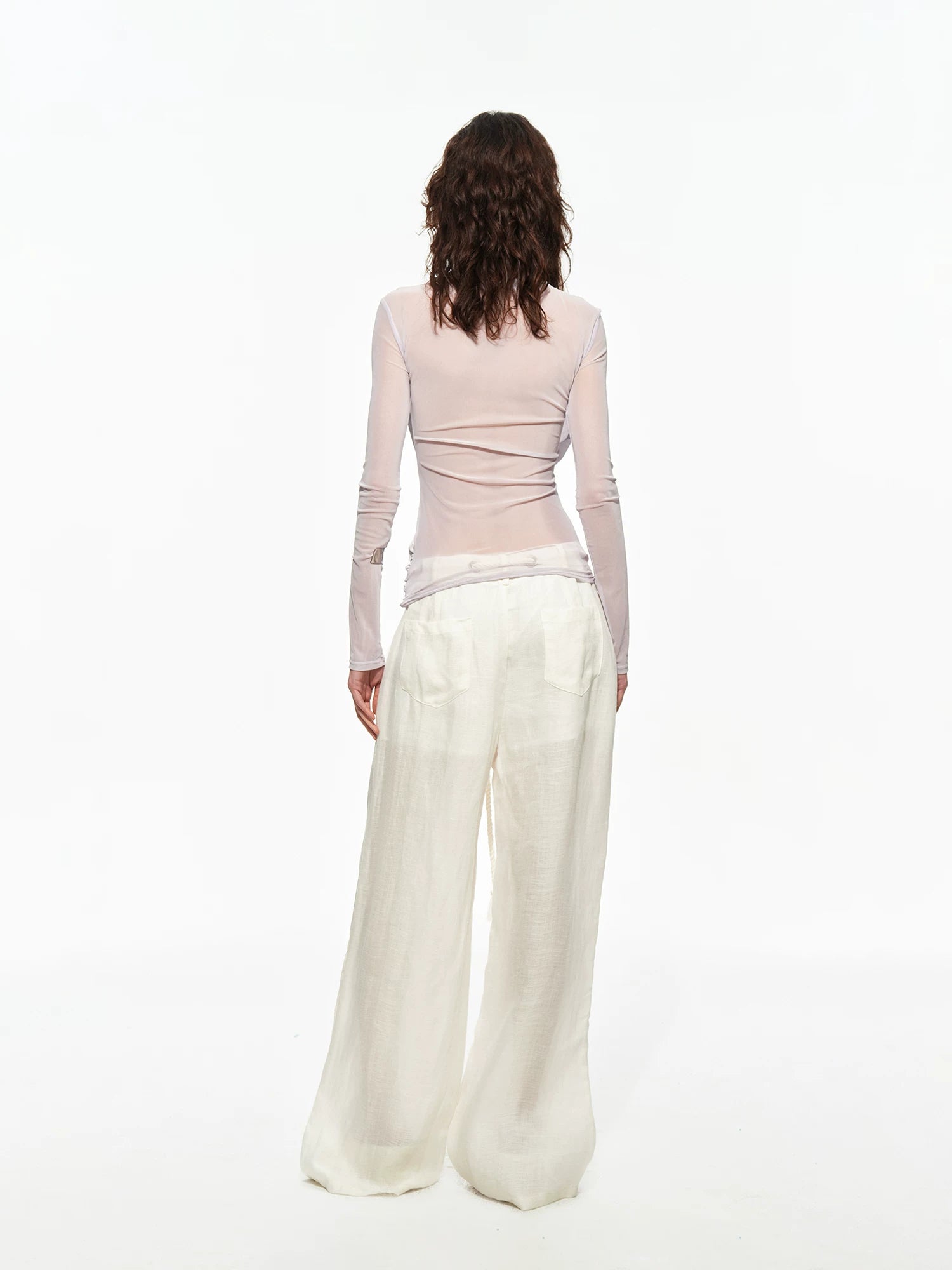 Linen Wide Leg Pants