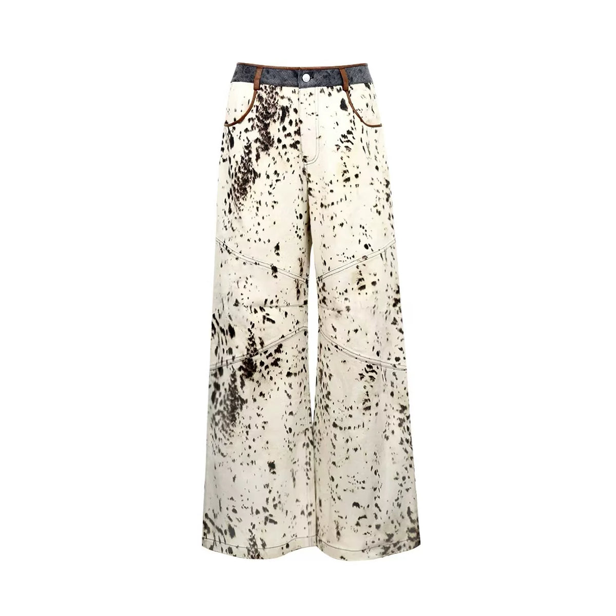 Leopard Print Cocoon Pants