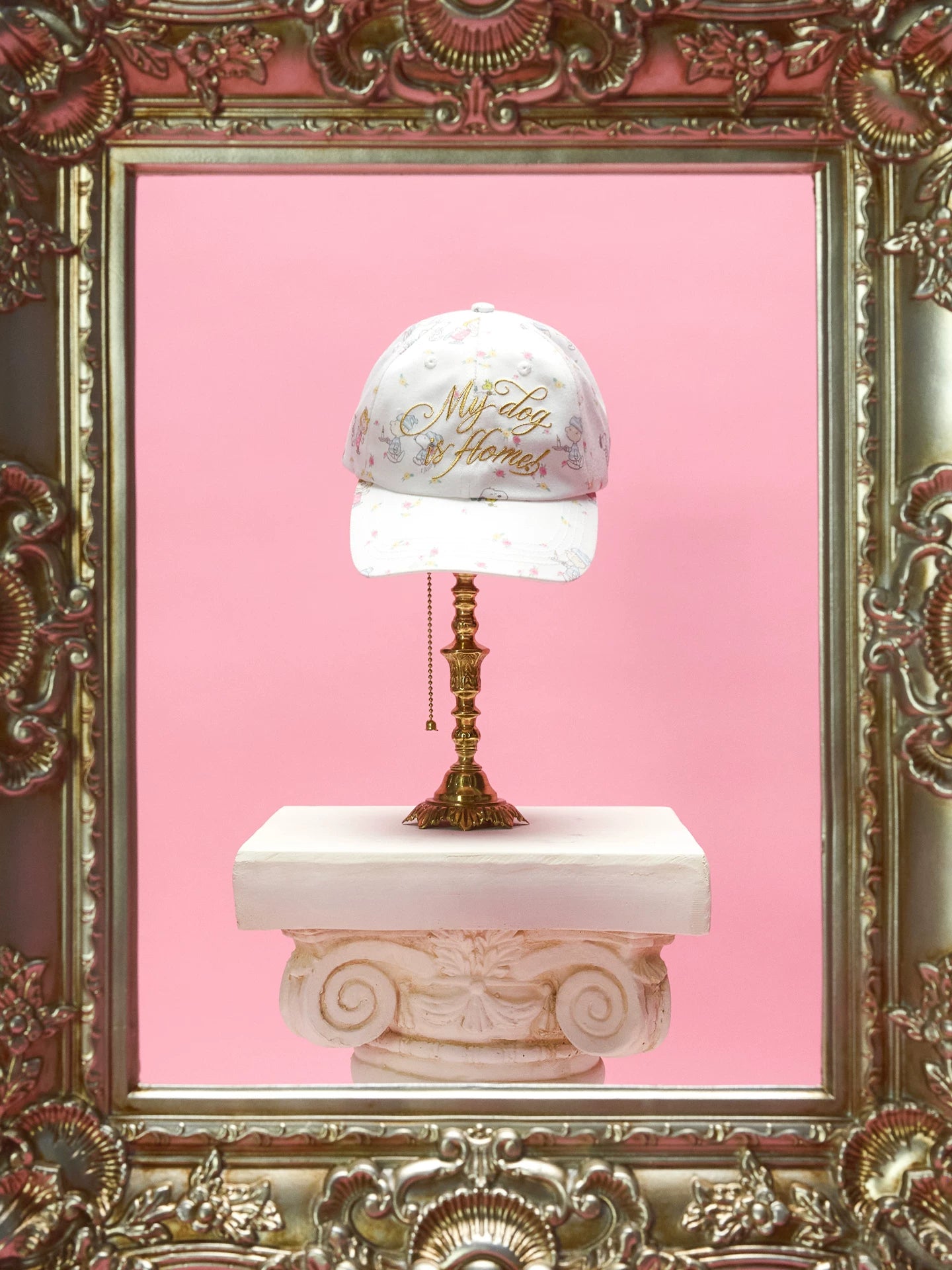 Snoopy Floral Baseball Cap