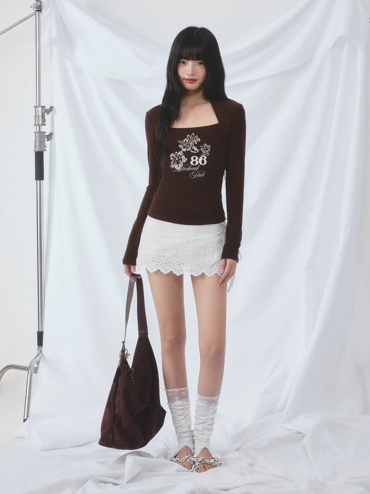 Square Neck Layered Tee