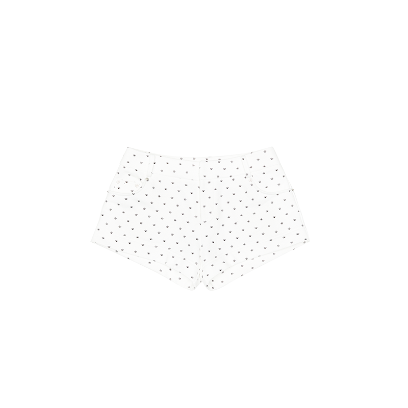 Cat Paw Polka Dot Sweatshorts
