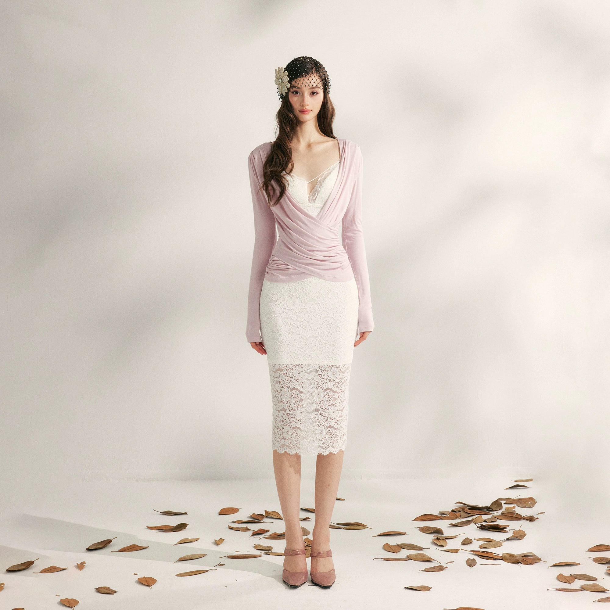 Autumn Tea Modal Knit Blouse