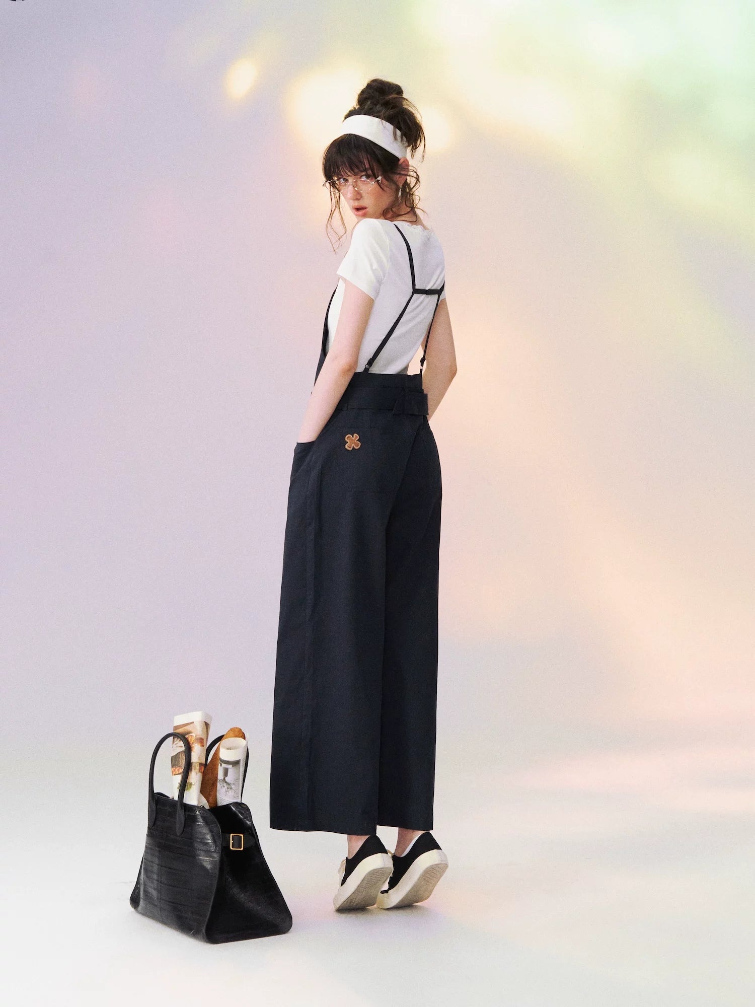 Vintage Relaxed Overall Pants