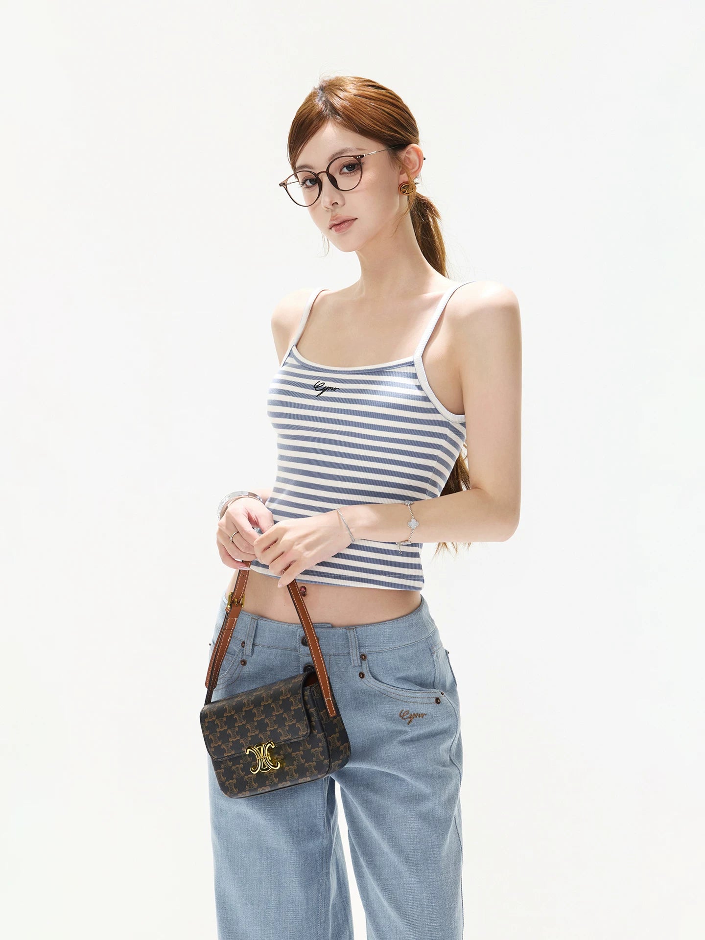 Striped Halter Top