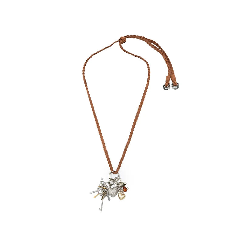 Braided Key Necklace