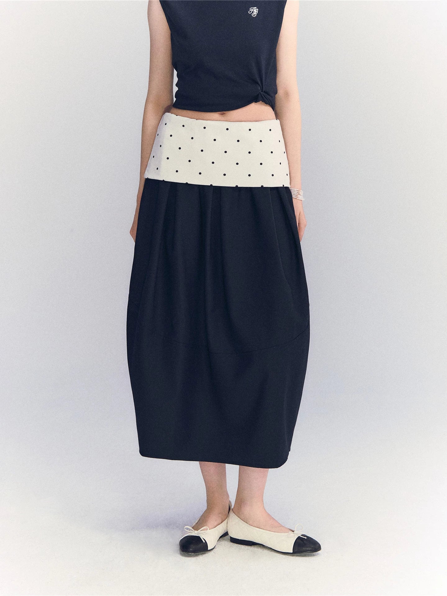 Twist Top Skirt Set
