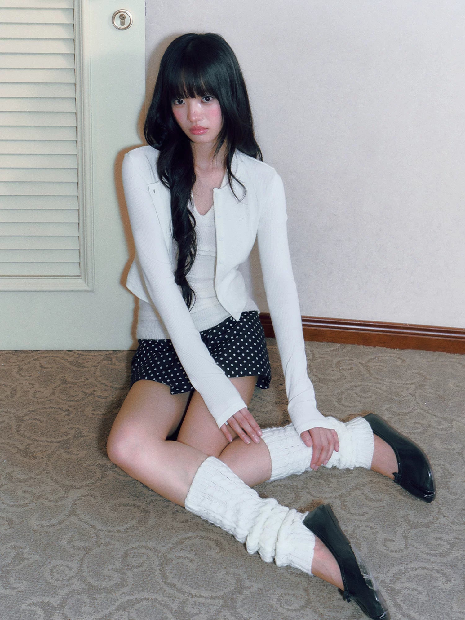 Polka Dot Skort