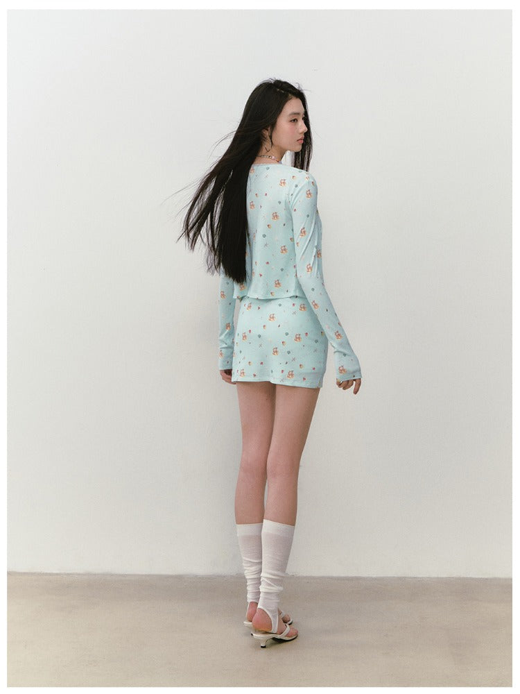 Seaside Exclusive Custom Series Tank Top & Skirt Set