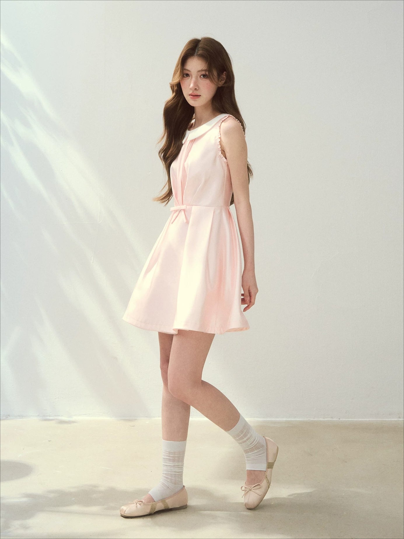 Pink & Blue Pearl Holiday Dress