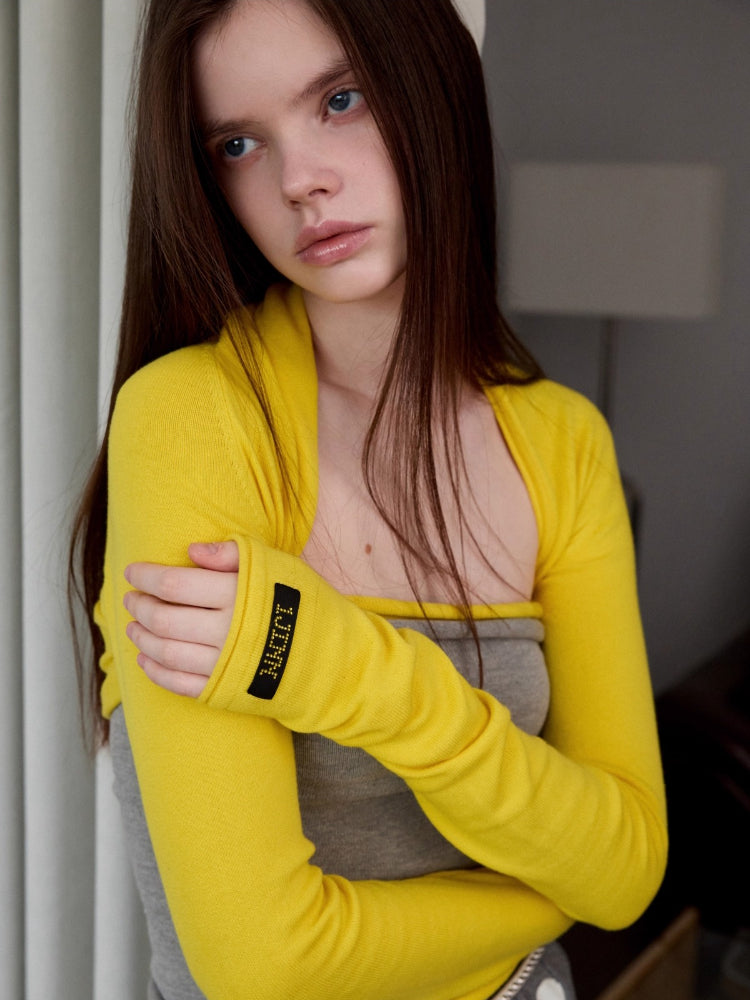 Solid Knit Two-way Set