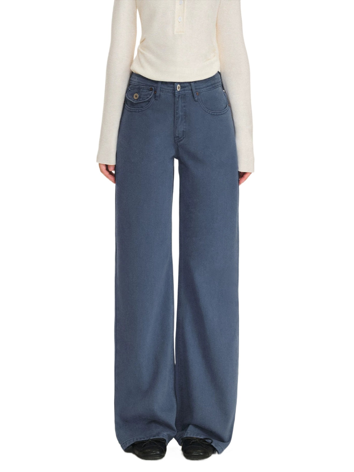 Vintage Blue Low Rise Jeans