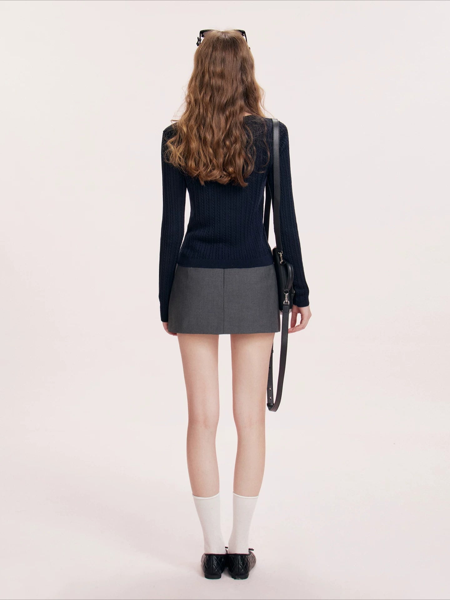 Bow A-Line Skirt
