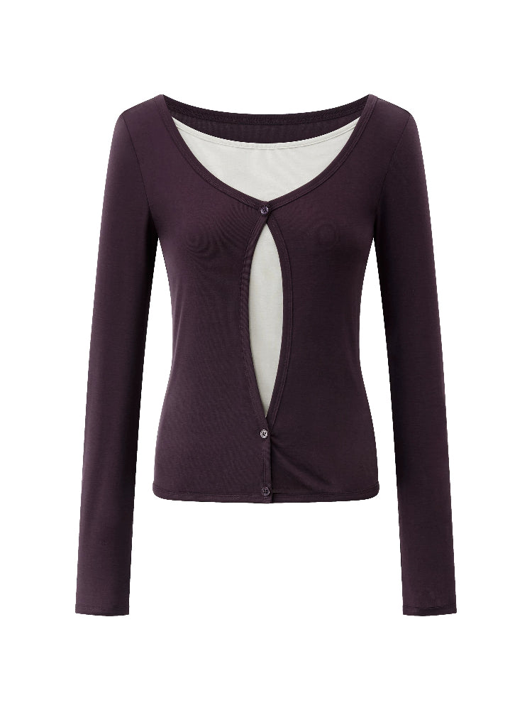 Layered Lyocell Top